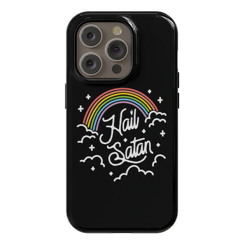 Hail Satan Rainbow Phone Case